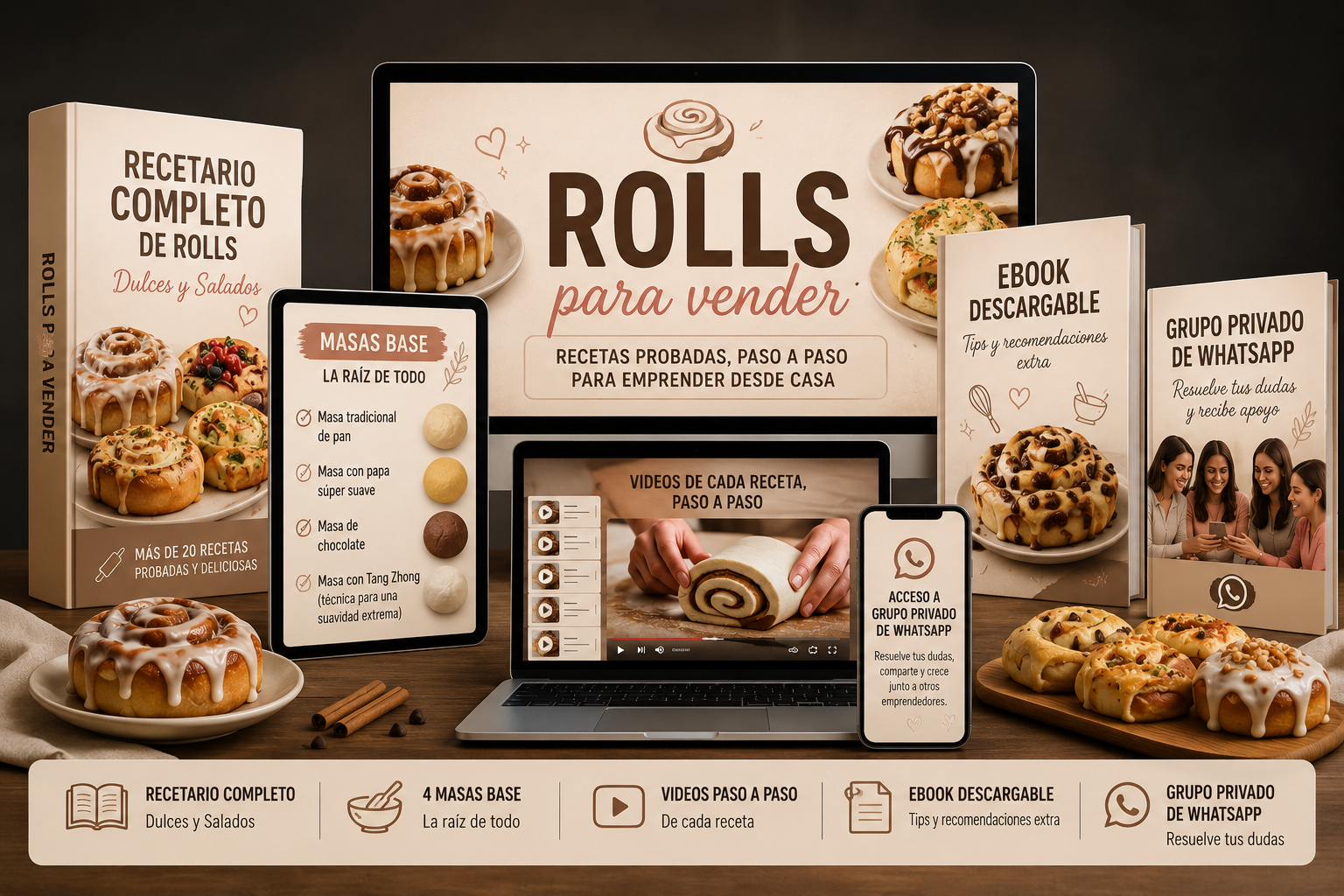 Todo lo que incluye Rolls para Vender