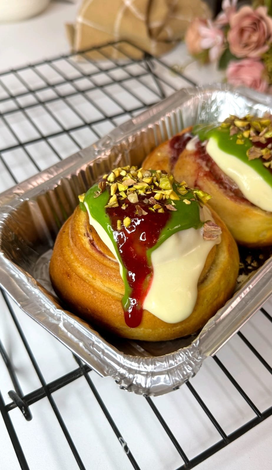 Rolls recién horneados